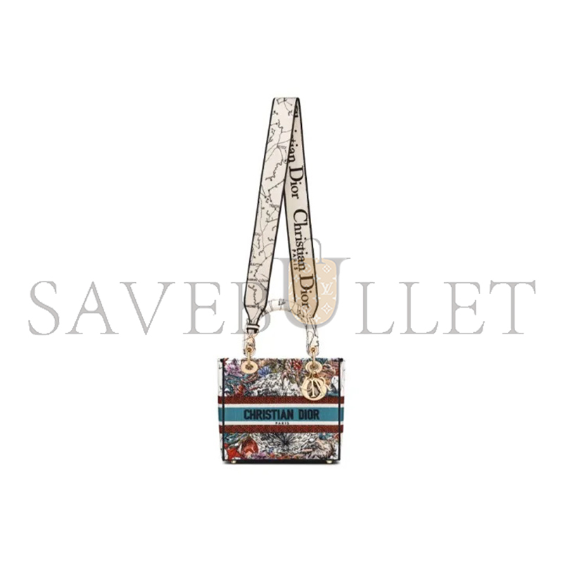 DIOR MEDIUM LADY D-LITE BAG M0565ORHP-M941 (24*20*11cm) 